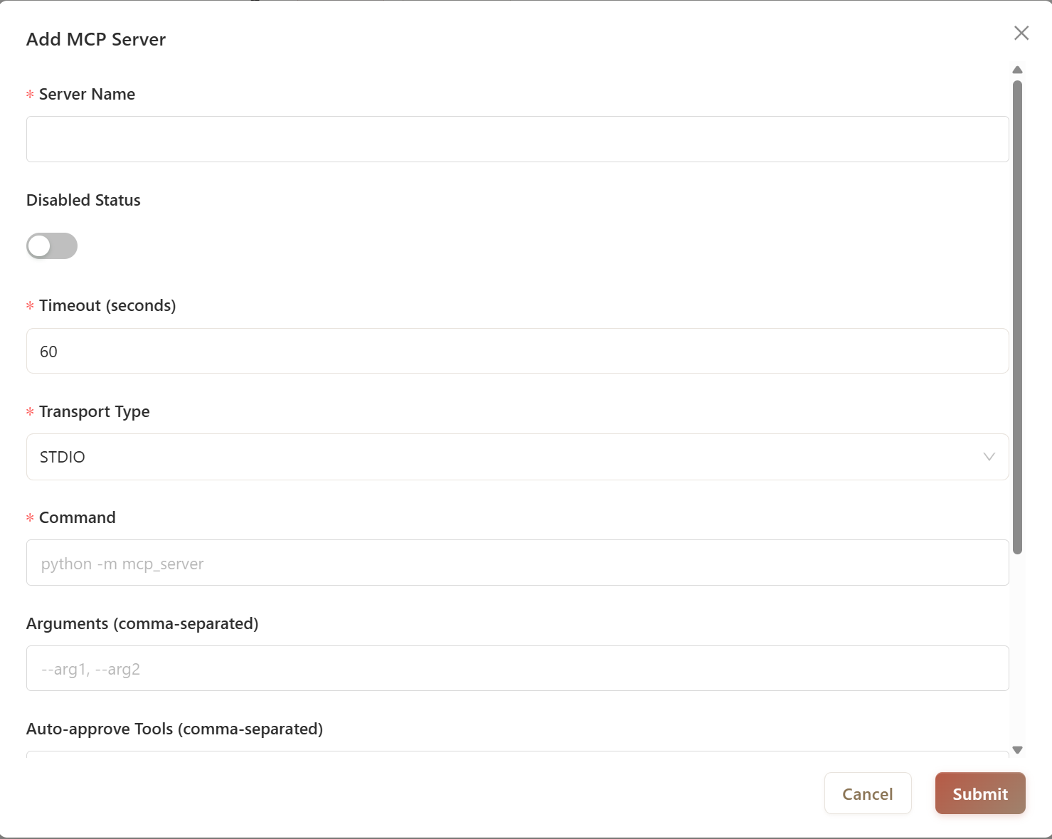 Add STDIO Server