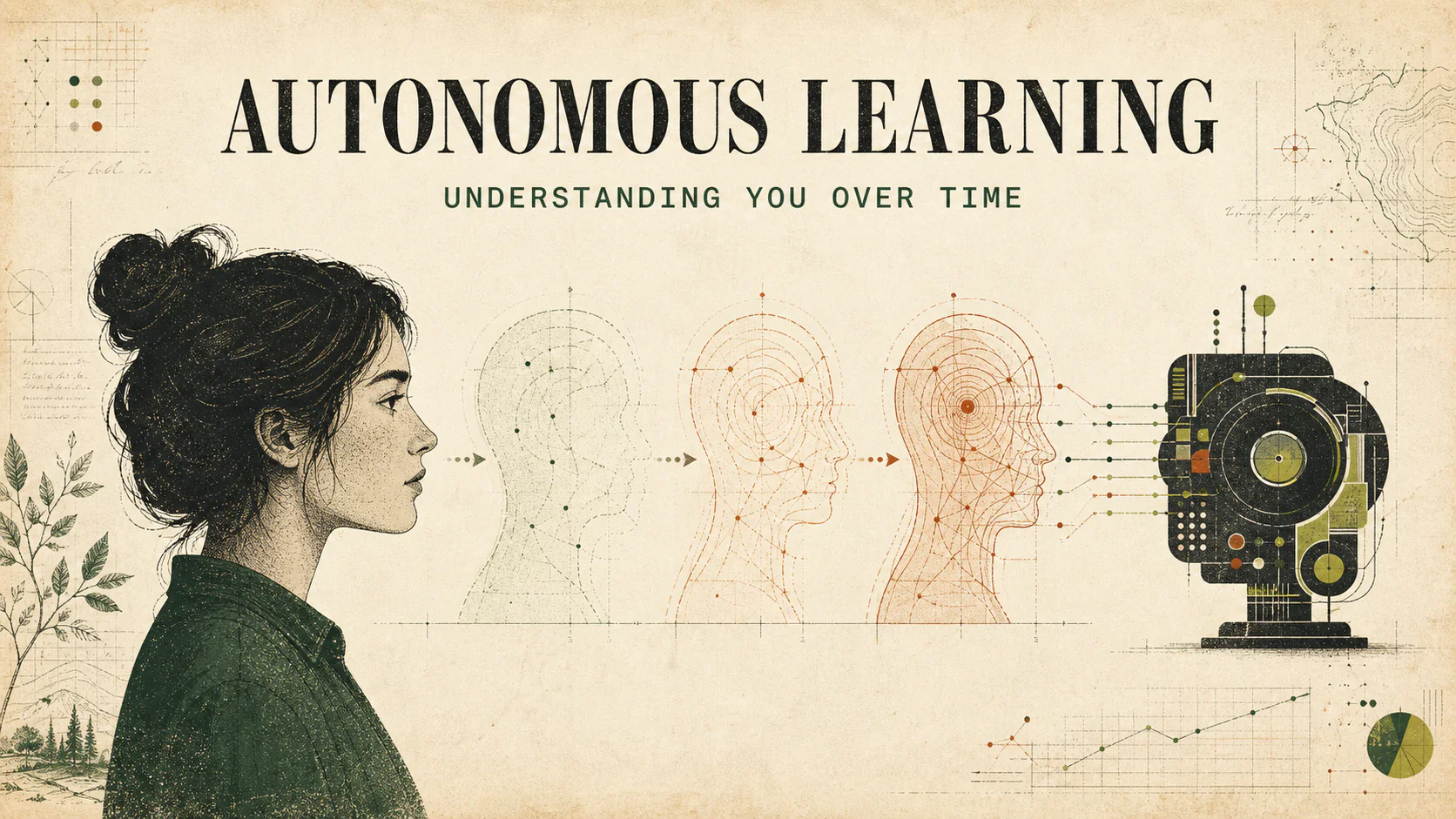 Autonomous learning helps AI understand an individual more precisely over time