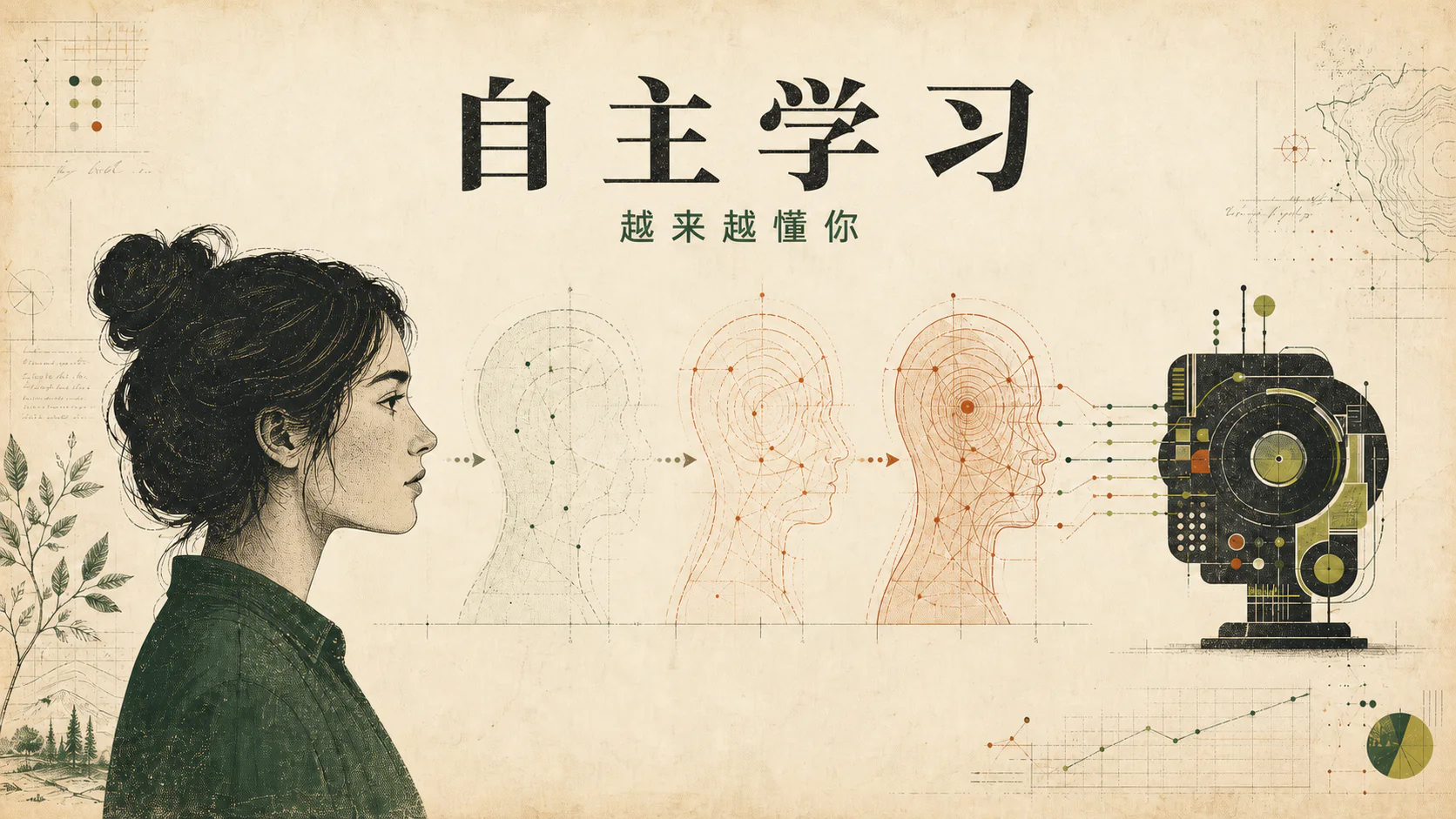 自主学习让 AI 随时间推移更准确地理解同一个人
